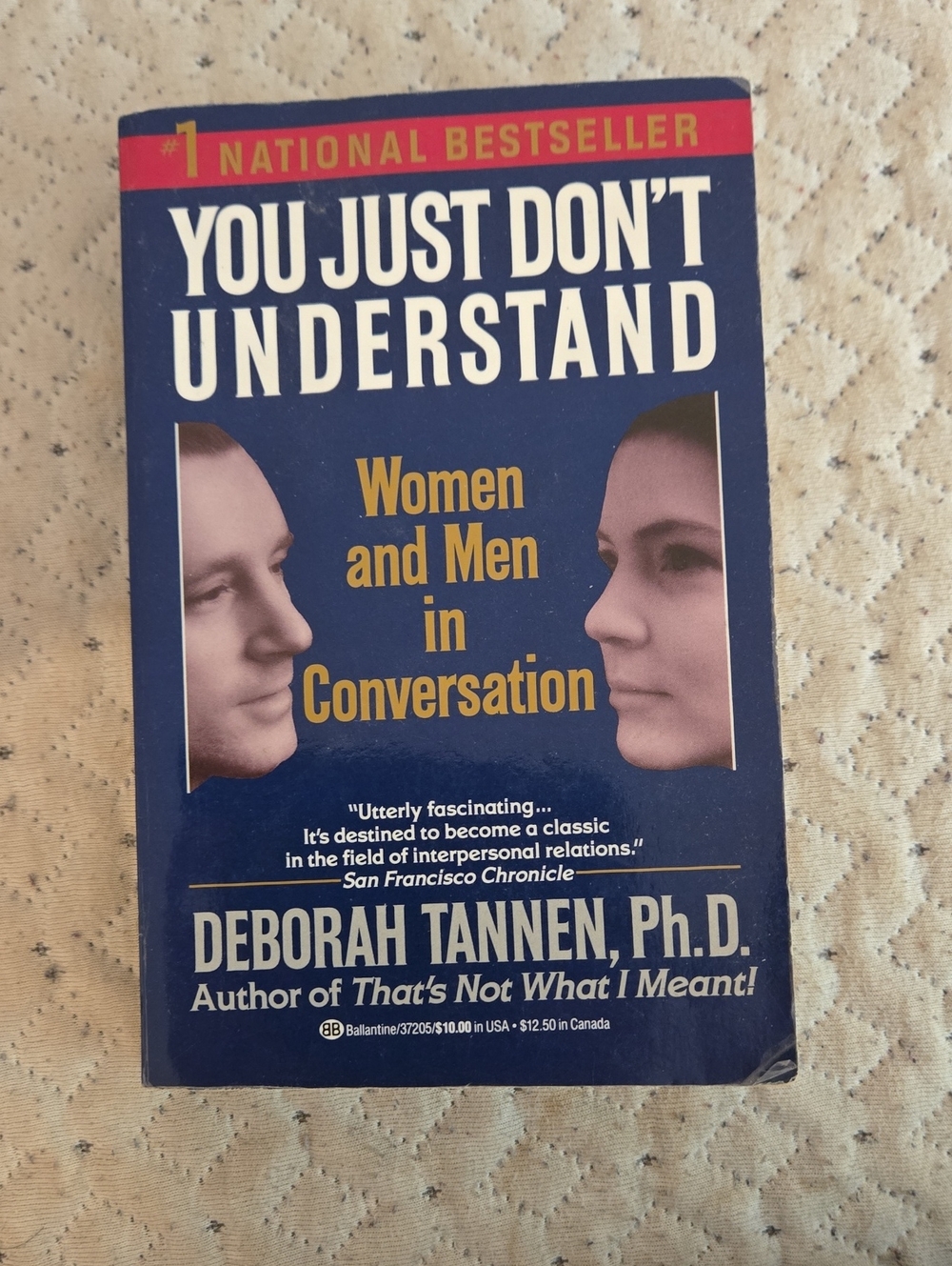 You Just Don't Understand - Deborah Tannen (Navy Blue Cover)
